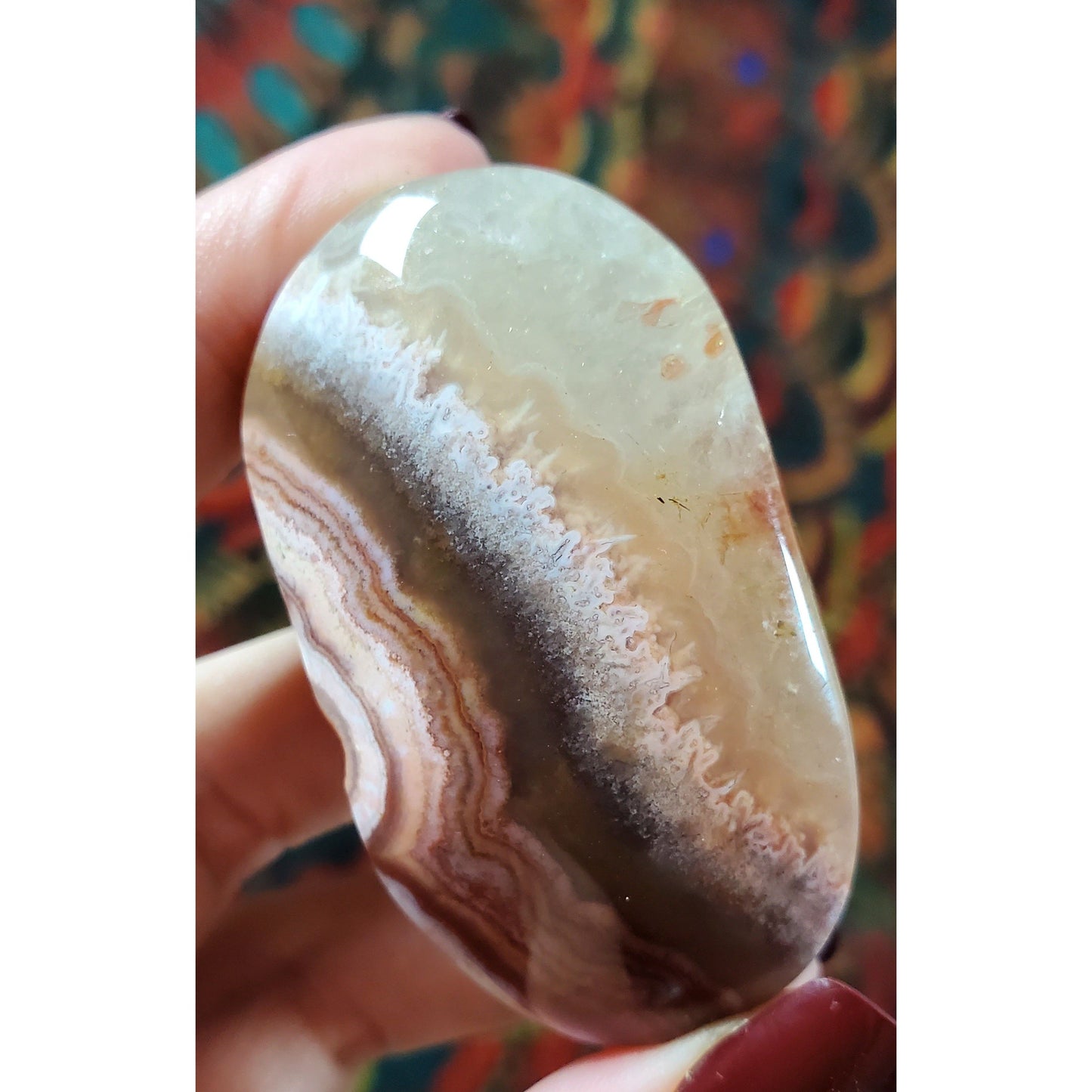 Crazy Lace Agate Palmstones