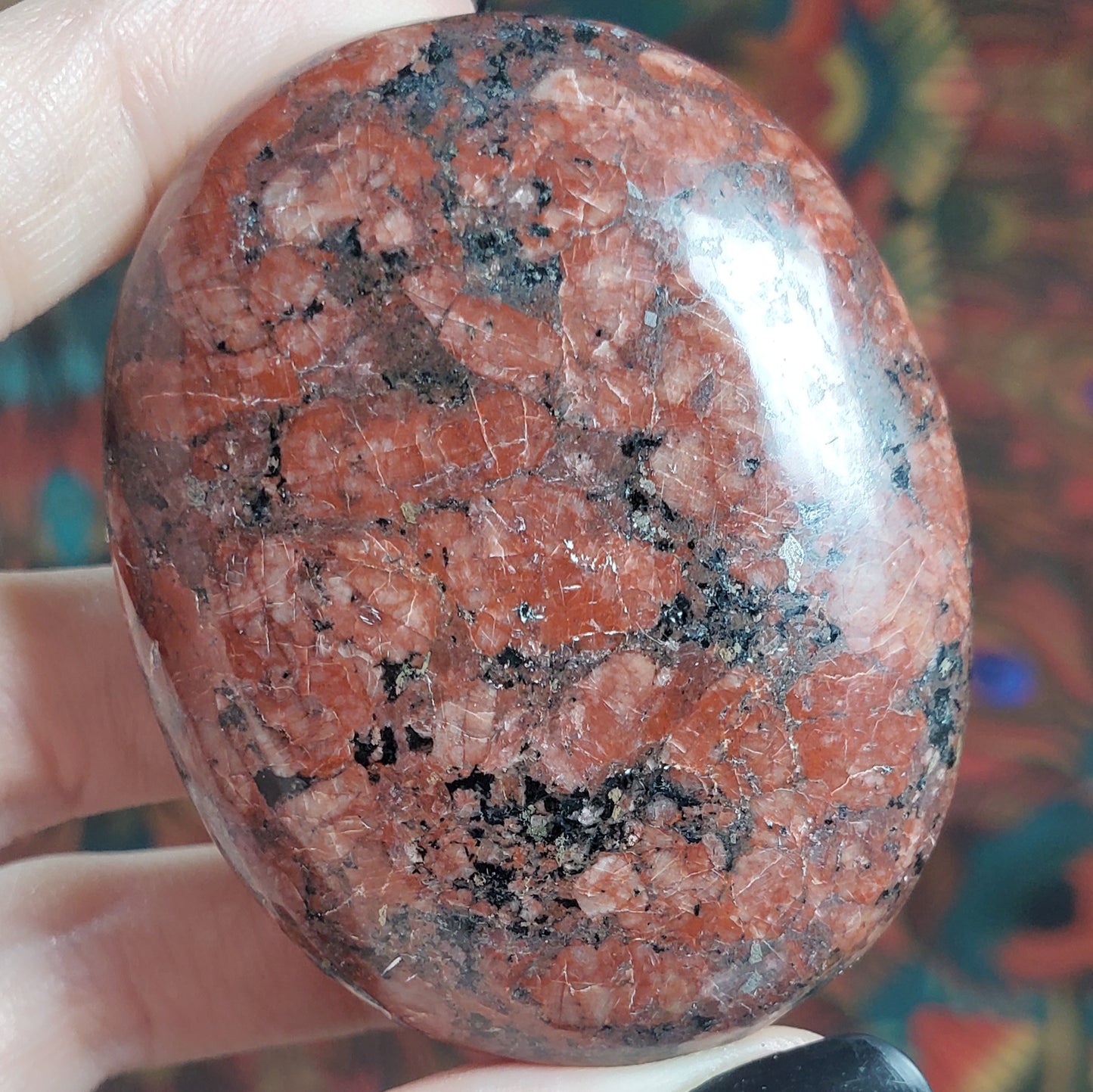 Brecciated Jasper Palmstones