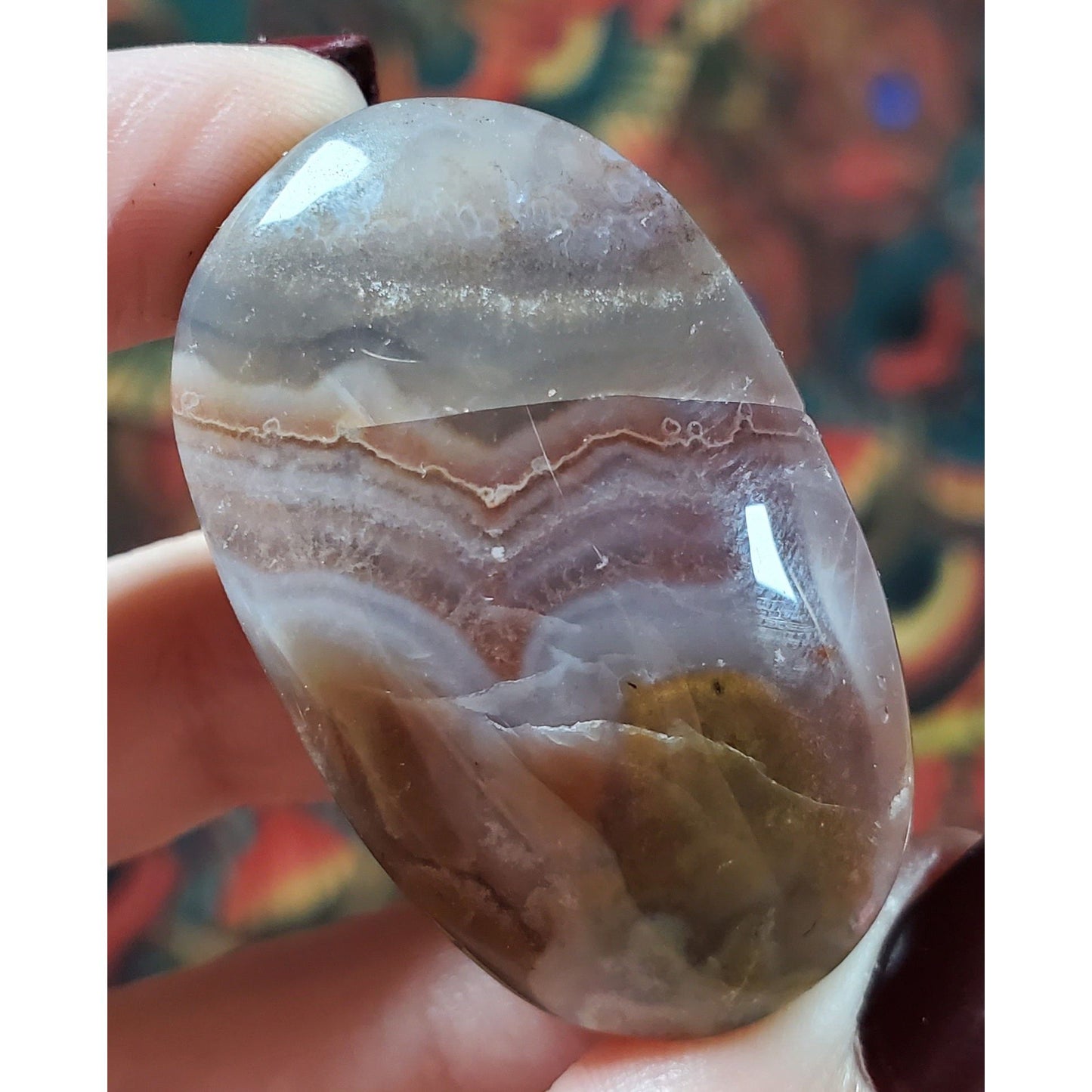 Crazy Lace Agate Palmstones