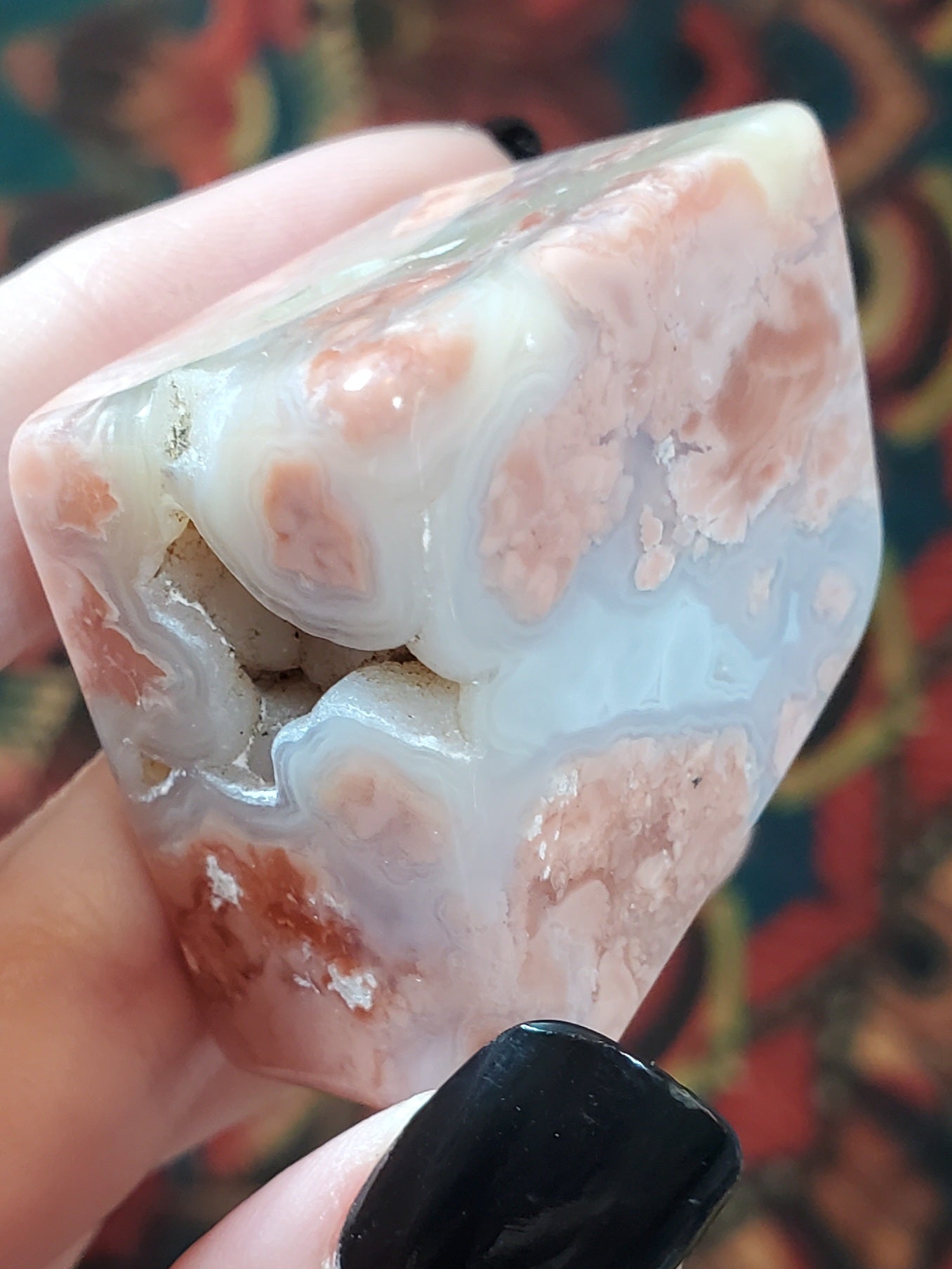 Cotton Candy Agate Freeforms