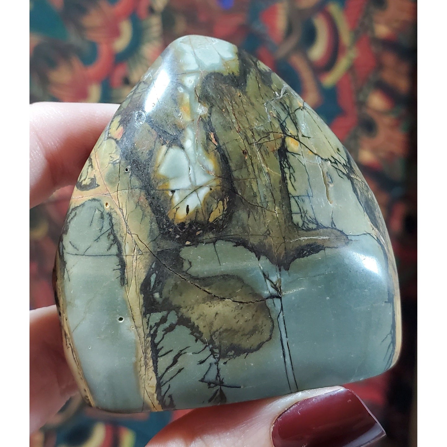 Cherry Creek Picture Jasper Flames