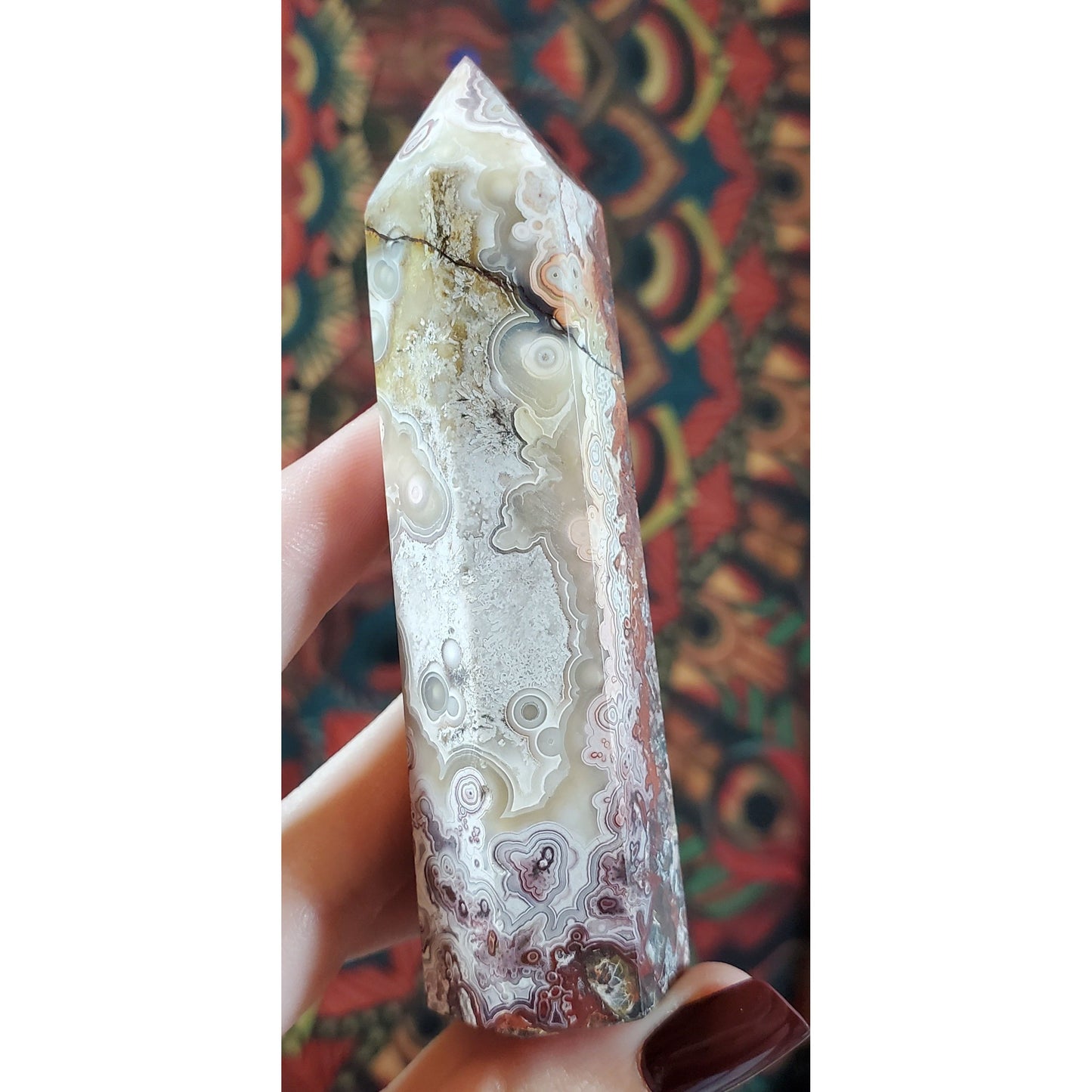 Crazy Lace Agate Towers