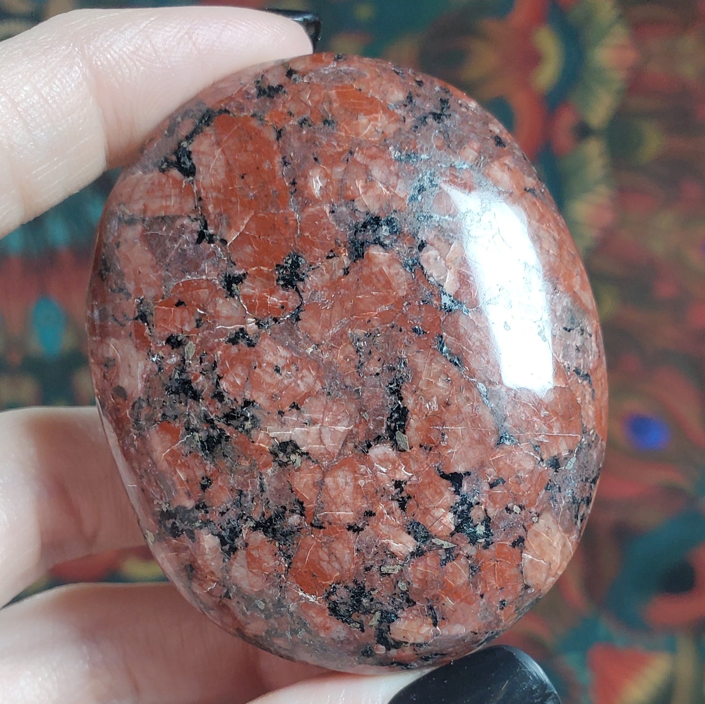 Brecciated Jasper Palmstones