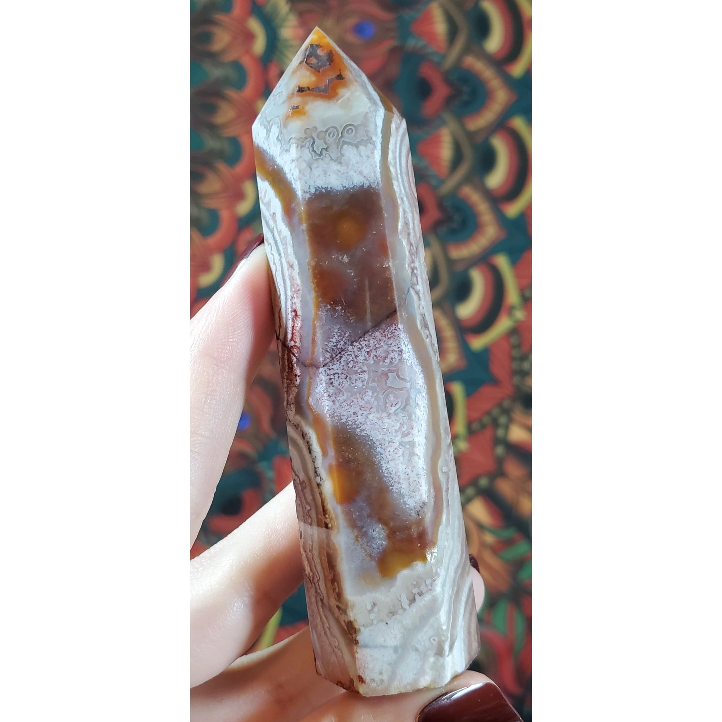 Crazy Lace Agate Towers