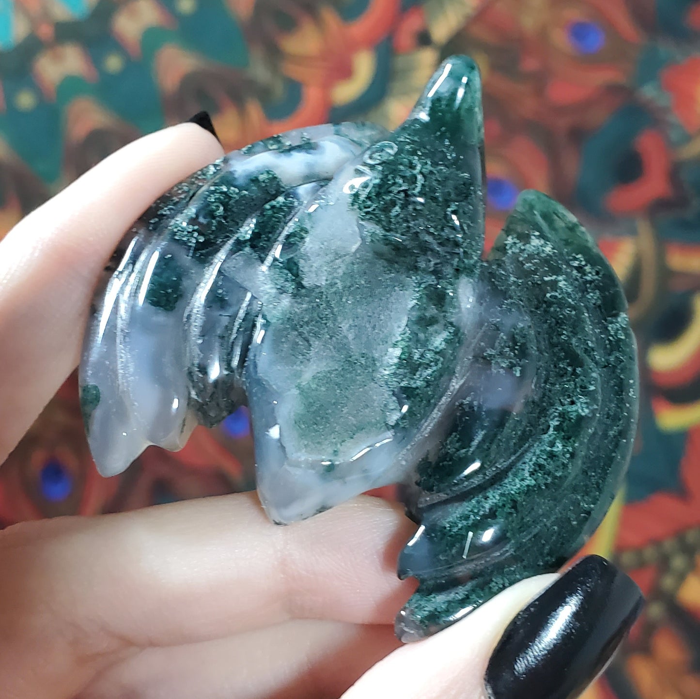 Moss Agate Bats