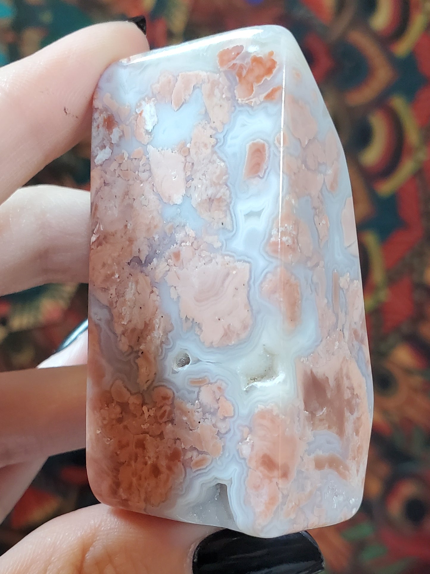 Cotton Candy Agate Freeforms