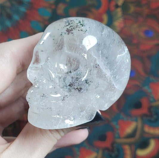 Garden Quartz Skull