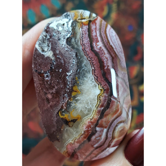 Crazy Lace Agate Palmstones